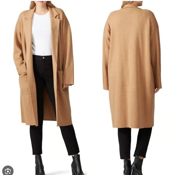 J Crew Coatigan - Camel (Small) - Picture 1 of 6